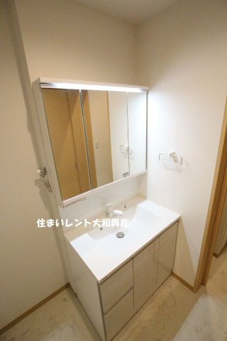 森野2丁目貸家の洗面所