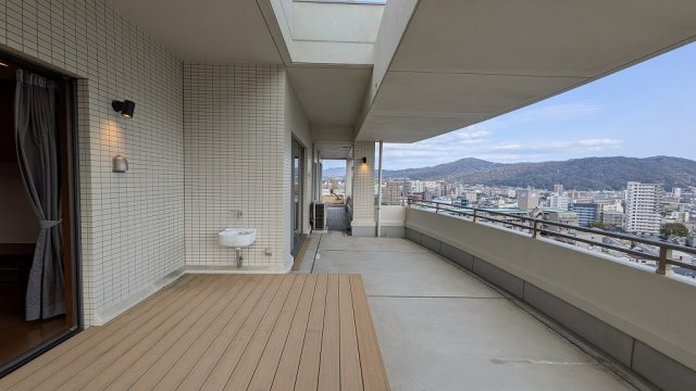 アーバンライフ黒川のバルコニー