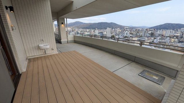 アーバンライフ黒川のバルコニー