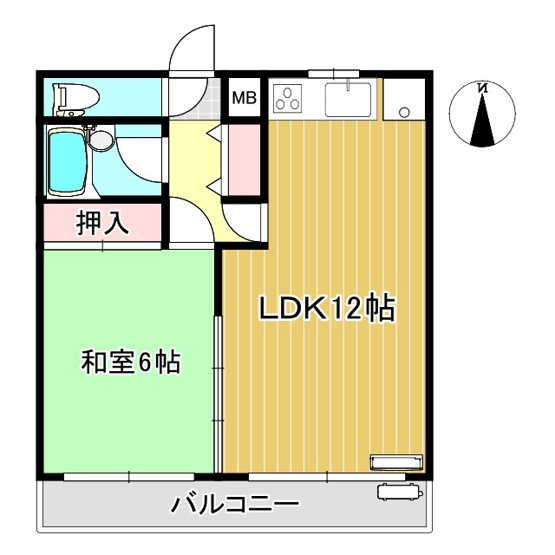 【間取り】 | コーポ・ワイエム