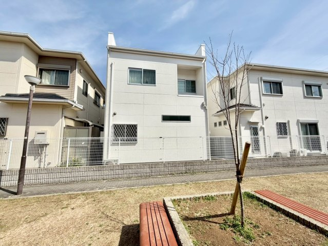 泉南郡田尻町吉見戸建の外観|外観（南西側公園より撮影）