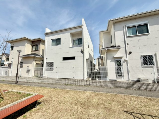 泉南郡田尻町吉見戸建の外観|外観（南西側公園より撮影）