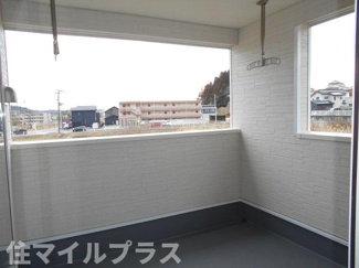 【バルコニー】 | 二本松市油井新築一戸建て12棟 | 陽当たり良好なバルコニーです