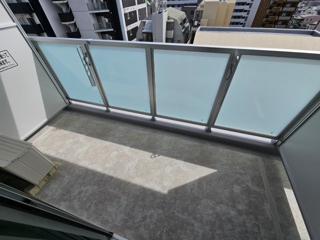 ラパンすみよしのバルコニー