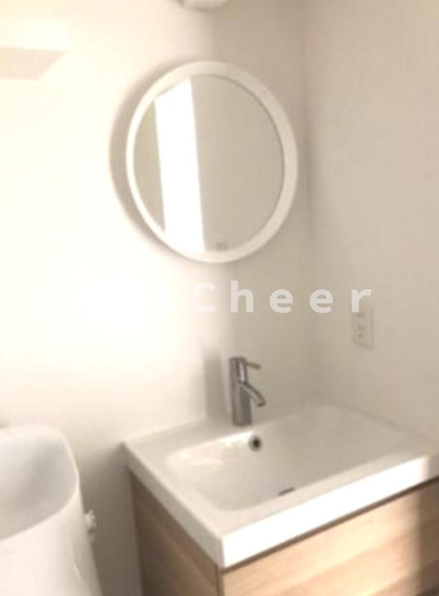 アトリエ・エム・早稲田の独立洗面台