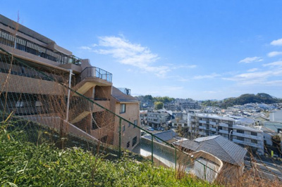 【展望】 | ライオンズマンション大倉山第10 | ◆前面には遮るものがなく、開放感と日当たりの確保がされております。現地にてこの眺望を是非ご確認ください。