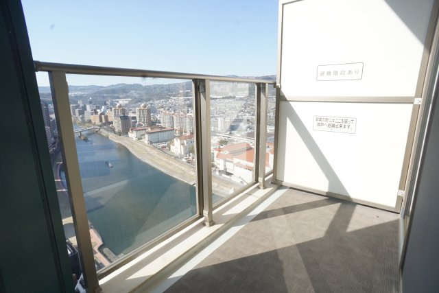 ザ・宝塚タワーのバルコニー