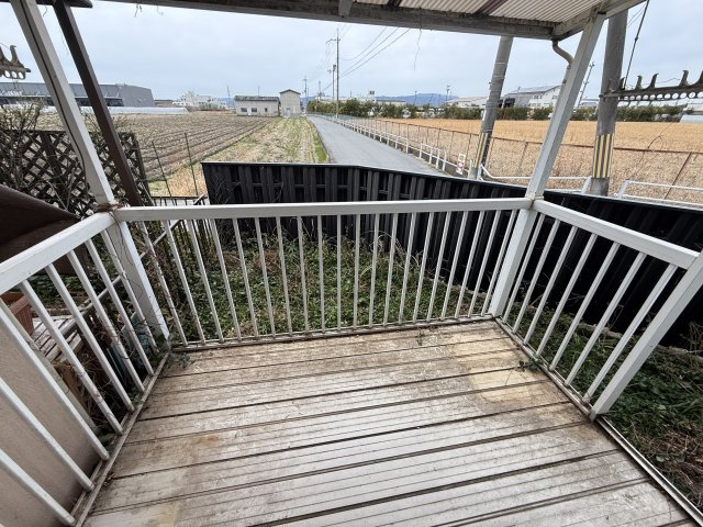 大和郡山市白土町戸建のバルコニー