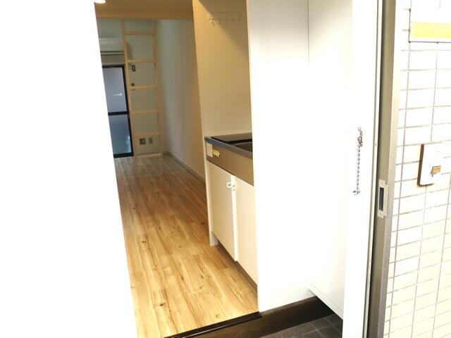 ベルハイツB棟のキッチン