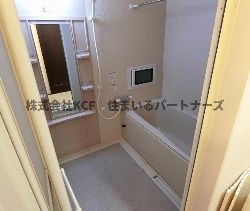 八女郡広川町大字一條の賃貸マンションの浴室|ゆったり過ごせるお風呂です