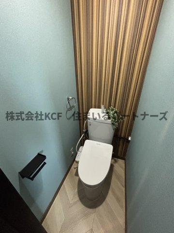 オーシャン御井Ⅲのトイレ|コンパクトで使いやすいトイレです