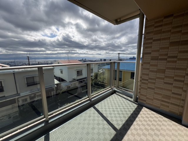 岡本ハウベスのバルコニー