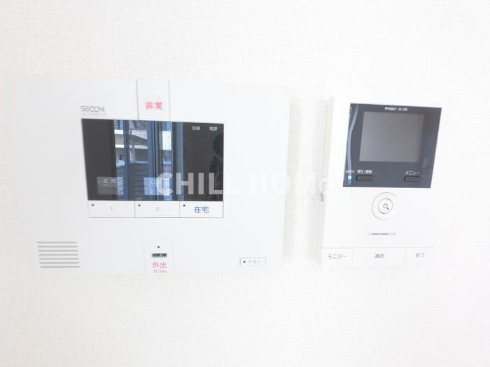 フォンテーヌ　Ｂのセキュリティ|当社、チルホームのHPもご覧ください(^^)/物件情報多数♪