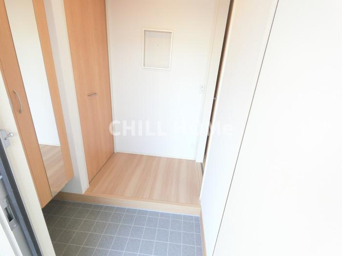 フォンテーヌ　Ｂの玄関|当社、チルホームのHPもご覧ください(^^)/物件情報多数♪