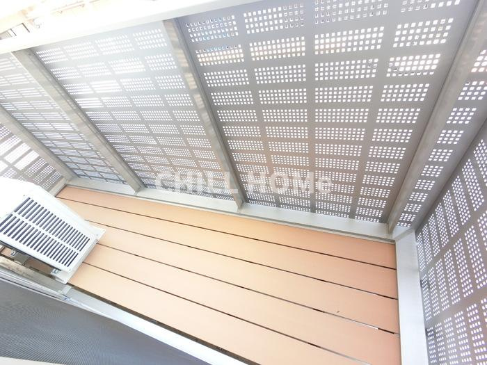 フォンテーヌ　Ｂのバルコニー|当社、チルホームのHPもご覧ください(^^)/物件情報多数♪