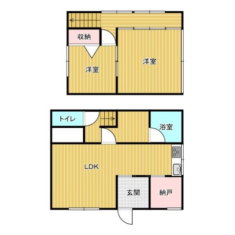 リノベした綺麗な中古戸建♪佐野市浅沼町の間取り