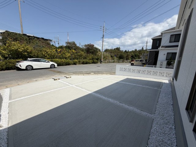 【駐車場】 | うるま市石川赤崎（限定1棟） | 1号棟　並列駐車3台可♪