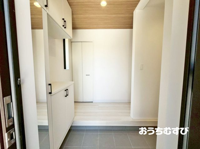 守山区川村町2期(全3棟)の玄関