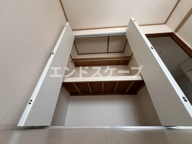 コーポ七曲り　Ｄの収納|高崎、前橋のお部屋探しはエンドスケープまで！お客様の理想お聞かせ下さい♪