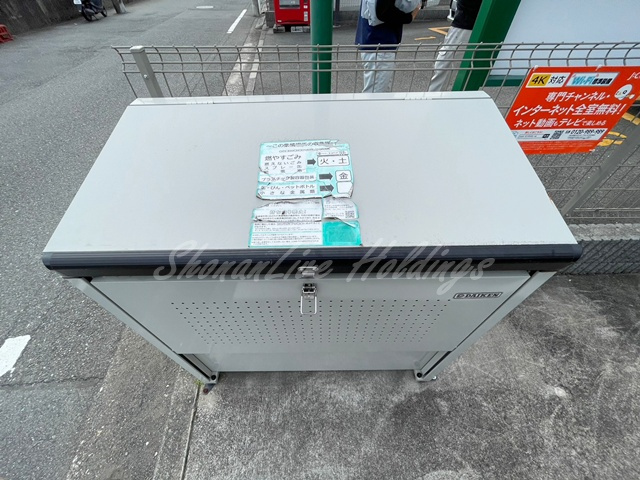 パークス8Kのその他共用部分|敷地内ゴミ置き場♪