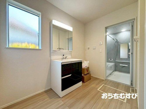 春日井市岩成台7丁目第1期(全2棟)の独立洗面台