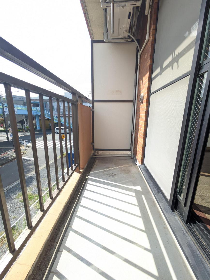 北府中明星パレスのバルコニー