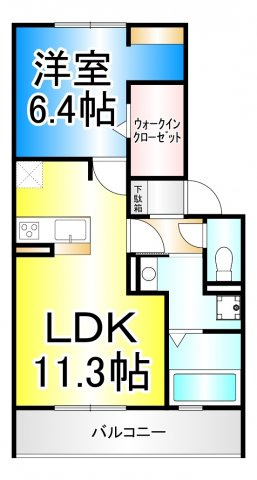 ラシュレの間取り