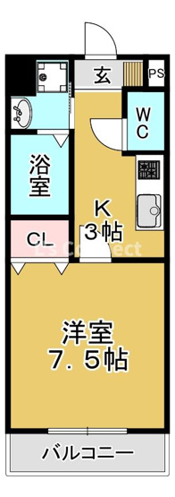 【間取り】 | サンパティーク泉中央
