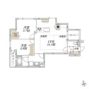 【間取り】 | 2LDK