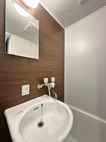 CABIN ABIKO WESTの洗面所