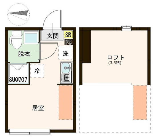 【間取り】 | ハーモニーテラス西亀有Ⅱ