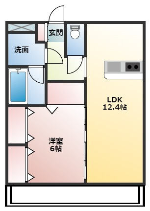 ニューライフ津田沼東の間取り
