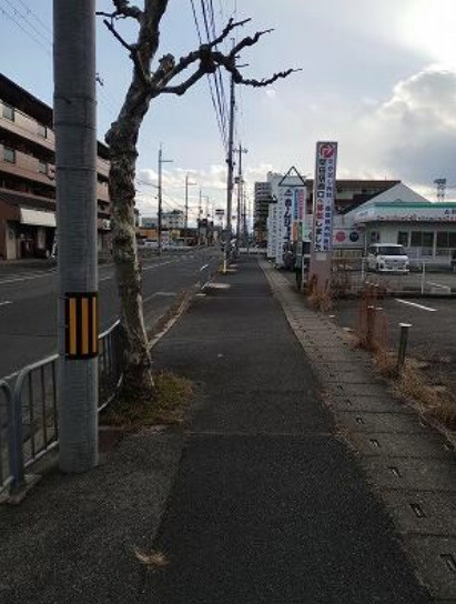 大津市今堅田２丁目の店舗一部の周辺