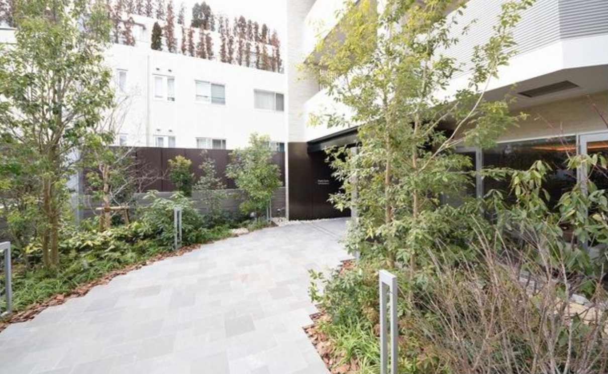 パークアクシス表参道レジデンス　ペット相談　築浅　楽器相談のエントランス