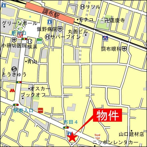 グリーンヒルの地図
