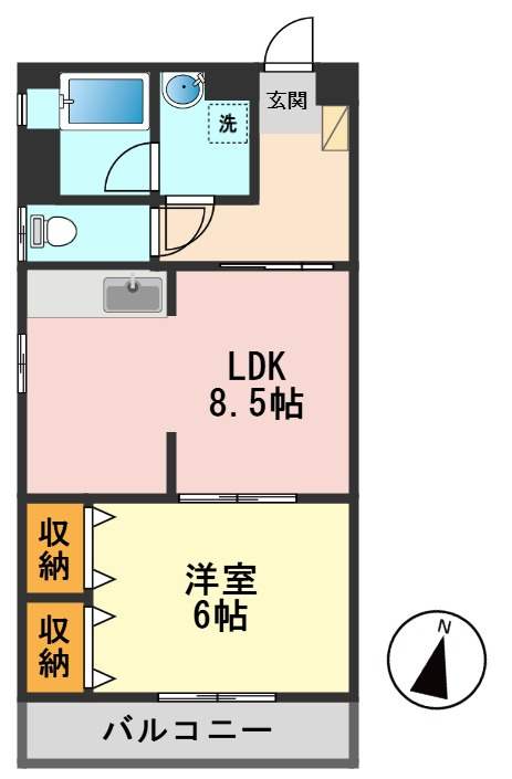 ロワジールの間取り