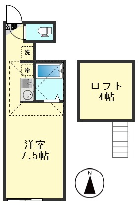 アプリコットの間取り