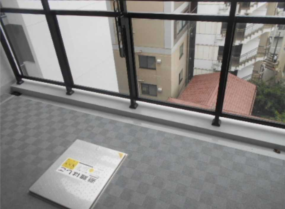 パークフラッツ渋谷神山町　ペット相談　床暖房　築浅のバルコニー