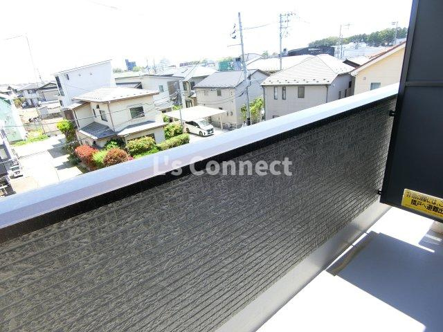 【バルコニー】 | ブラン台原 | ３階のお部屋で洗濯物もたくさん干せます。