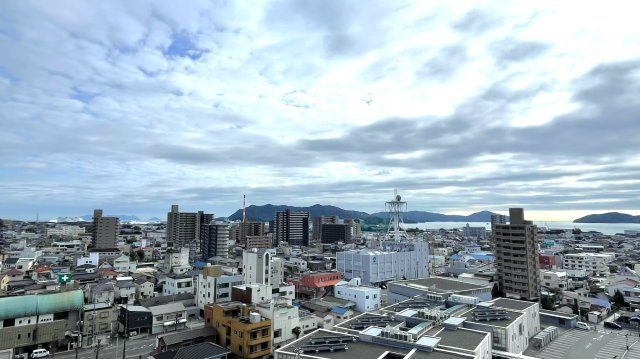 アルファステイツ下松市役所前の展望