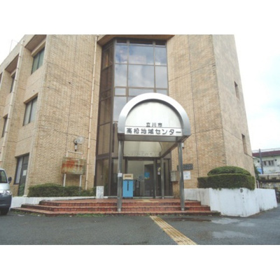 【周辺】 | インディビレッジ | 図書館「立川市高松図書館まで284ｍ」