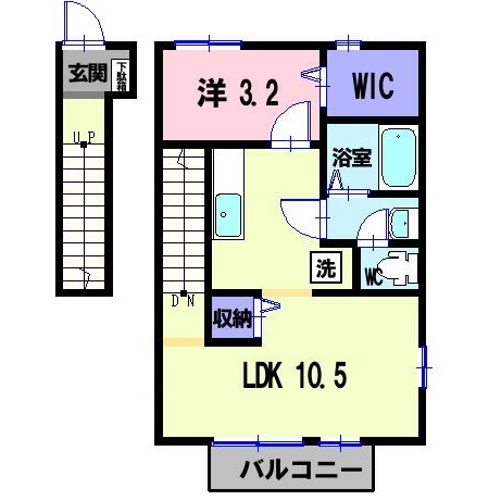 サンフォーレスト Ⅱの間取り
