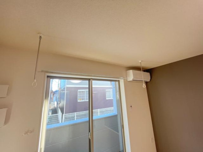 【設備】 | サンシャイン針田Ⅲ | 室内物干し