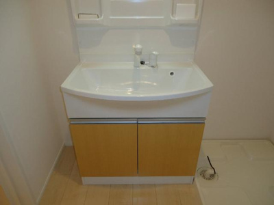 【洗面所】 | ヴィラデカンターレＡ | 洗髪洗面化粧台