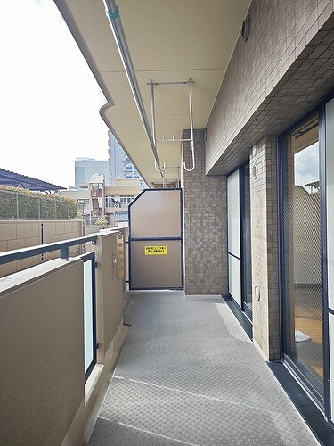 ライオンズシティ豊田のバルコニー