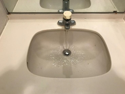 【洗面所】 | ライオンズマンション下総中山第３ | 洗面台　※2026年2月撮影