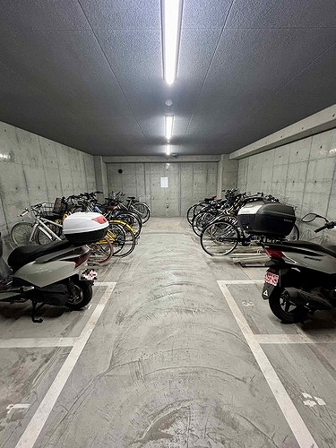 アイル東京スカイツリー弐番館のその他|駐輪場　※2026年2月撮影時