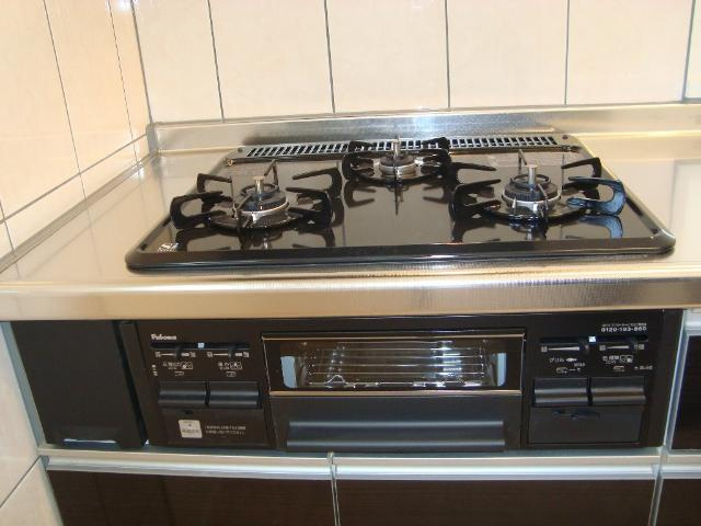 Ｈａｐｐｉｎｅｓｓのキッチン|ガスコンロ（イメージ）