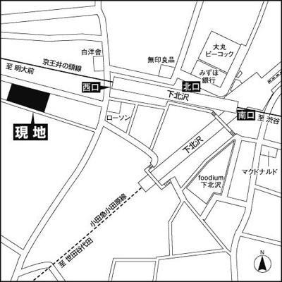 【地図】 | ステラメゾン下北沢