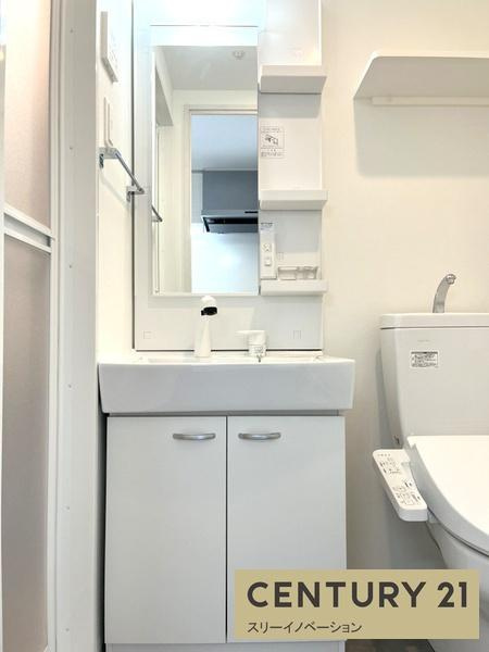 エグゼ大阪CITYアインツの洗面所|★独立洗面台！★